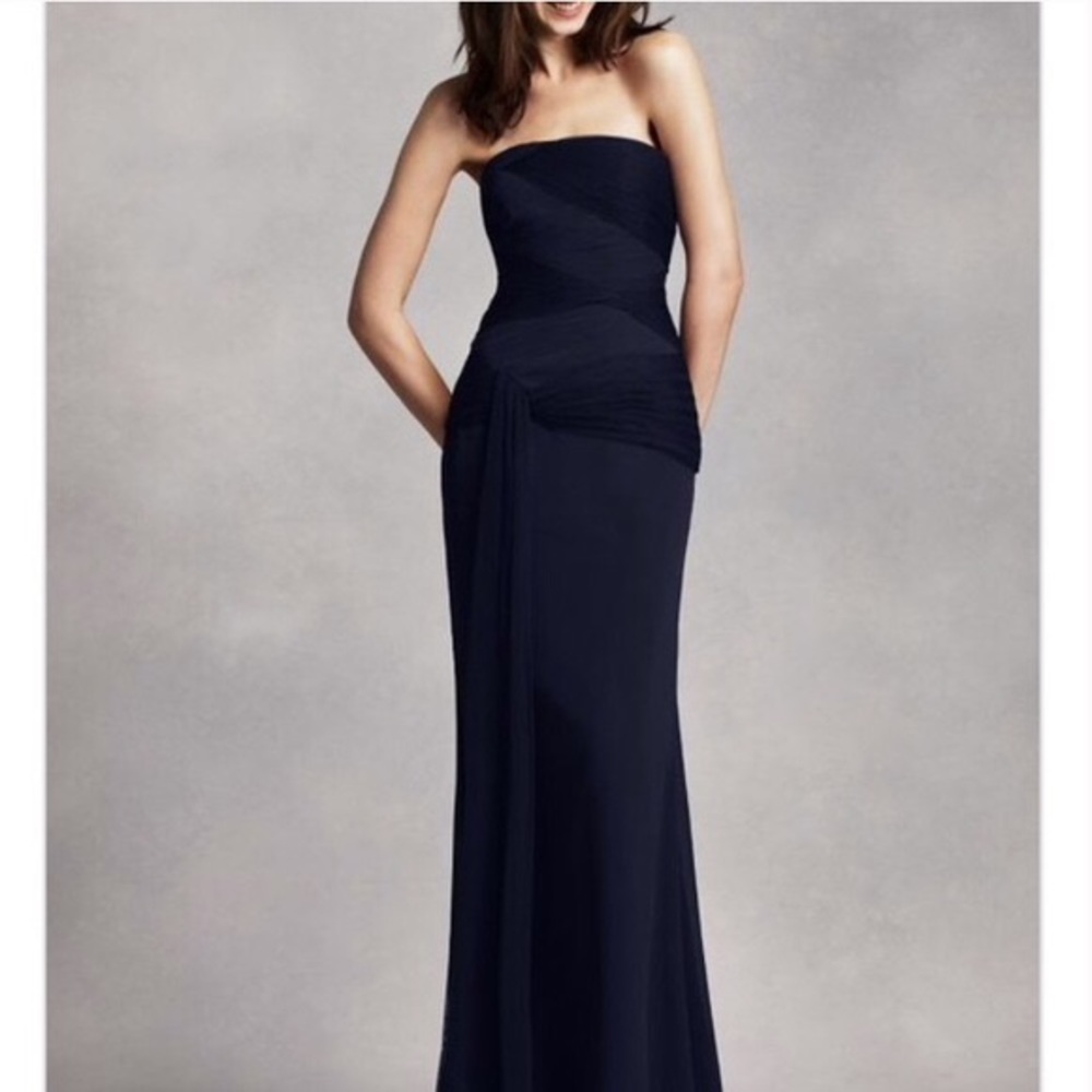 White by Vera Wang Bridesmaid Dress